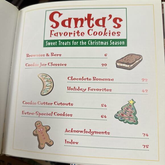 Santa's Favorite Cookies : Sweet Treats for the Christmas Season (Hardcover) - Picture 5 of 6